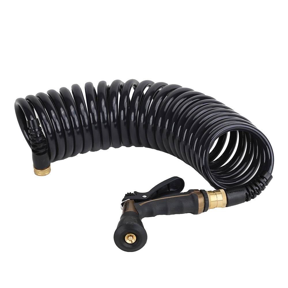 Suncoast Marine and Auto offers HoseCoil Commercial Pilot PRO 20' Hose Kit w/Boat Bumper Metal Body Nozzle [CPP2501K]