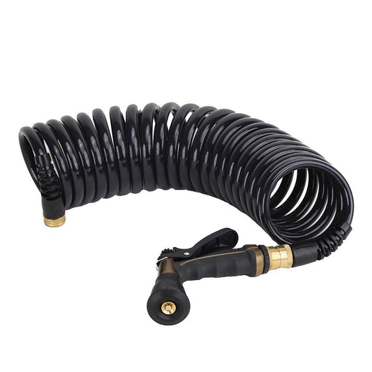 Suncoast Marine and Auto offers HoseCoil Commercial Pilot PRO 20' Hose Kit w/Boat Bumper Metal Body Nozzle [CPP2501K]