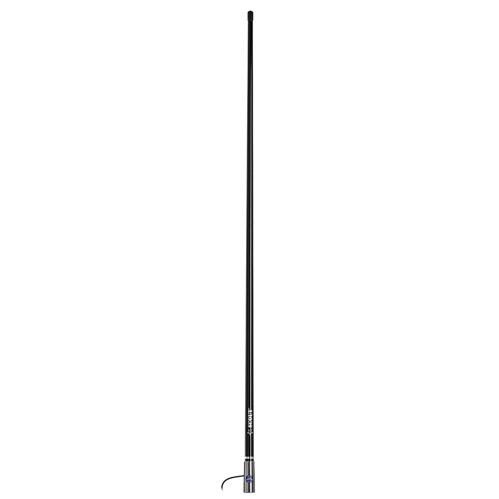 Suncoast Marine and Auto offers Scout 4' Black VHF Antenna 3dB Stainless Steel Ferule w/5M RG-58 Includes PL-259 [PF AN NVHF00045T]