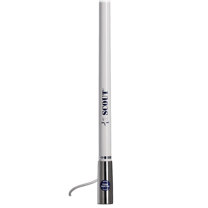 Suncoast Marine and Auto offers Scout 4' White AM/FM Antenna Fiberglass [PF AN NAMFM011T]