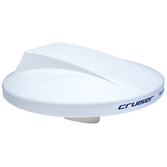 Suncoast Marine and Auto offers Scout Cruiser 10" White TV Antenna Omnidirectional w/20M, 75 ohms, Cable [PF AN NTV001]