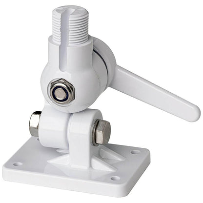 Suncoast Marine and Auto offers Scout Four-Way Nylon Ratchet Mount - White [PF AC NBASE001]