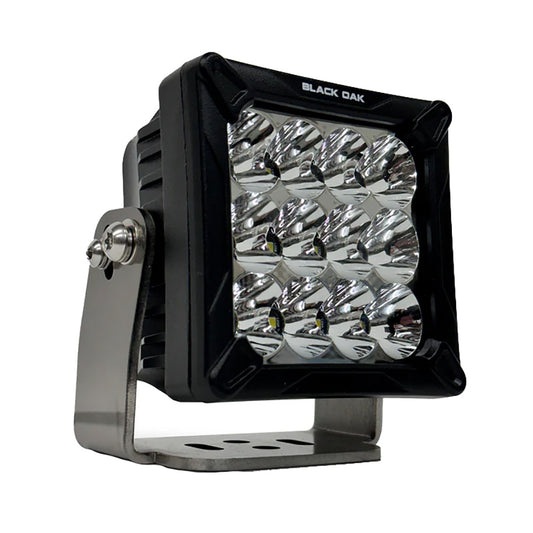 Suncoast Marine and Auto offers Black Oak 4" LED Pod Light - Black Housing - Bracket Mount - 120W - Combo Beam [4C-POD]