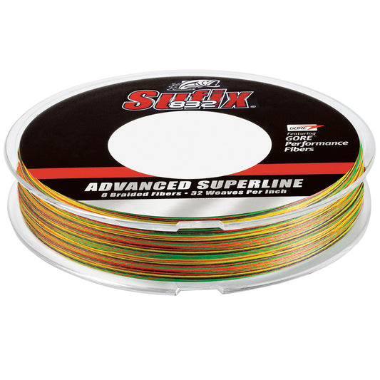 Suncoast Marine and Auto offers Sufix 832 Braid - 15lb - Fire Tiger - 300 yds [660-115FT]