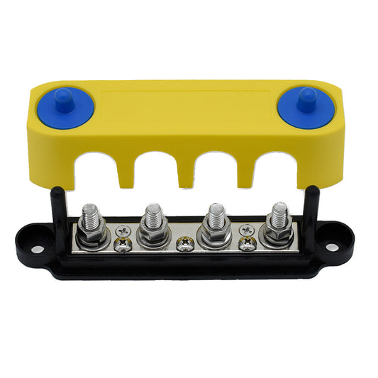 Suncoast Marine and Auto offers Bluewater Common Stud 4 Gang Negative Busbar Terminal Block [313756-B-023]