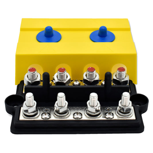 Suncoast Marine and Auto offers Bluewater Dual 4 Gang Busbar [313856-B-023]