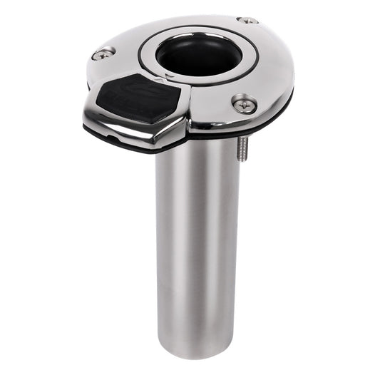 Suncoast Marine and Auto offers Exploding Fish EVO-360 Flush Mount Rotating Rod Holder w/8.5" Tube at 0 Degrees [2ER008]