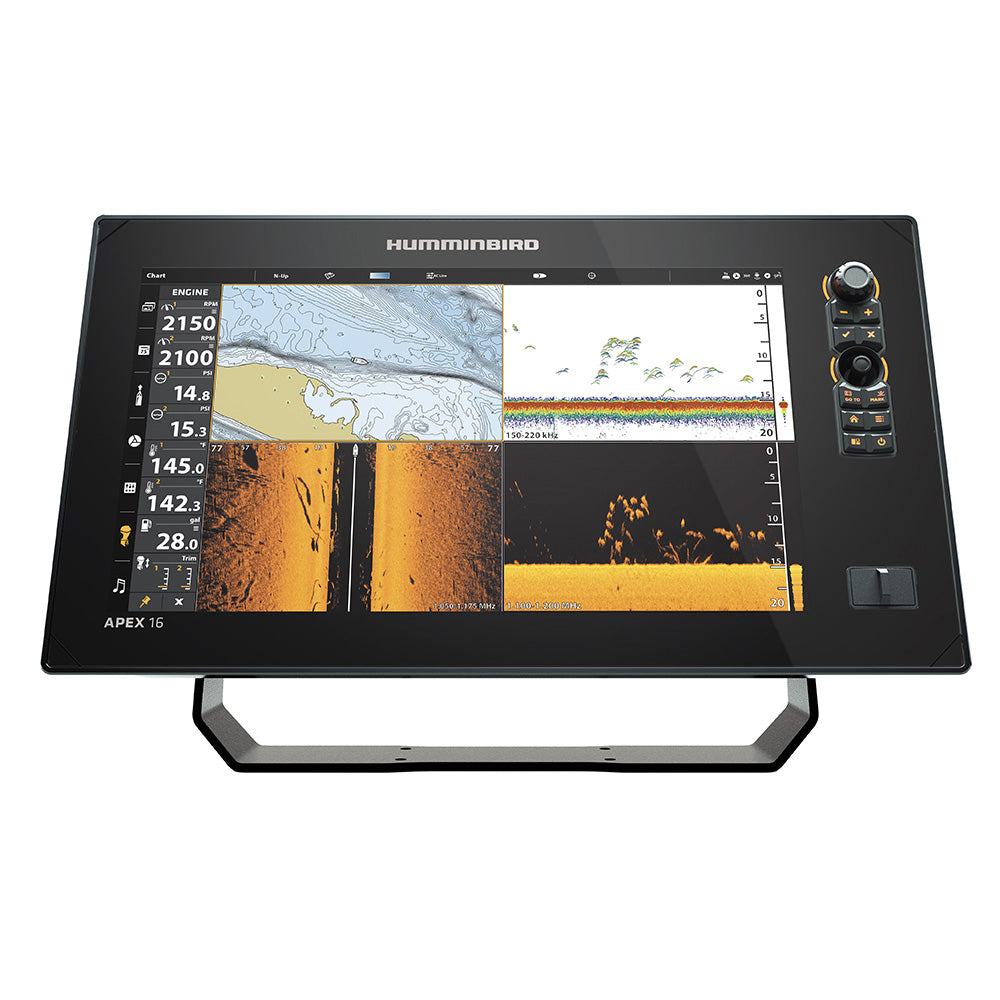 Suncoast Marine Supply offers Humminbird 15.6" APEX 16 Chartplotter/Fishfinder