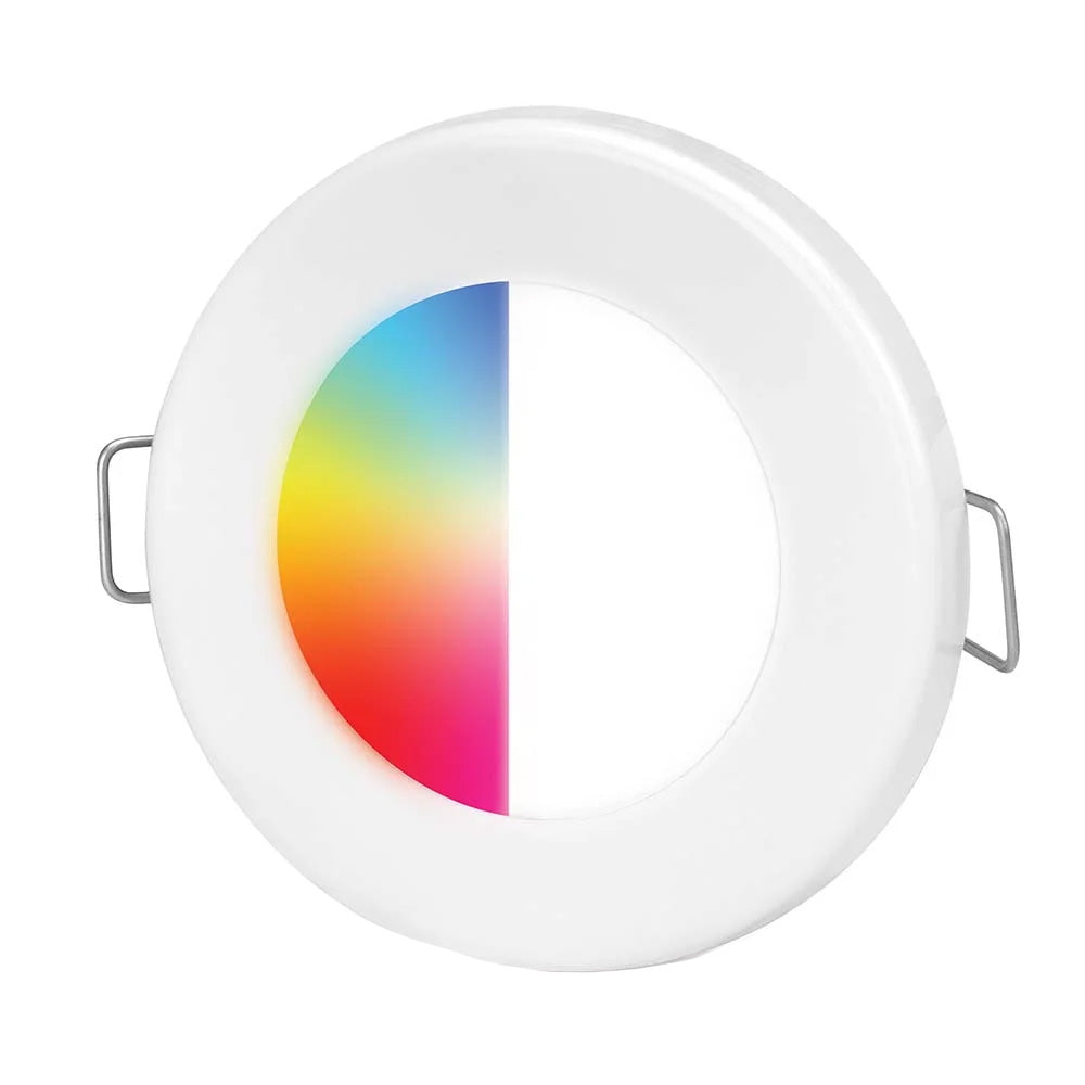 Suncoast Marine and Auto offers Hella Marine EuroLED75 RGBW Downlight - White Bezel [017884001]