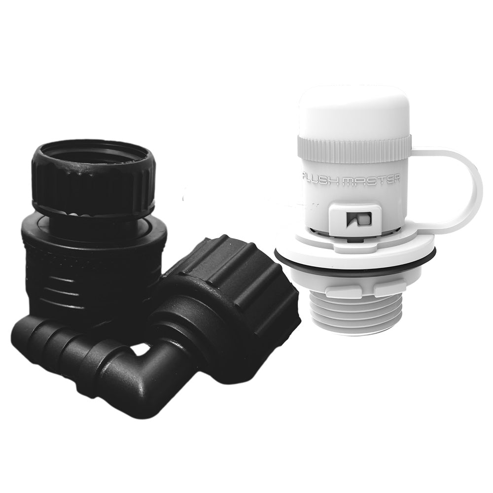 Suncoast Marine and Auto offers Flushmaster Flush Port Quick Connect f/Mercury - White [SM-FMQCMW]