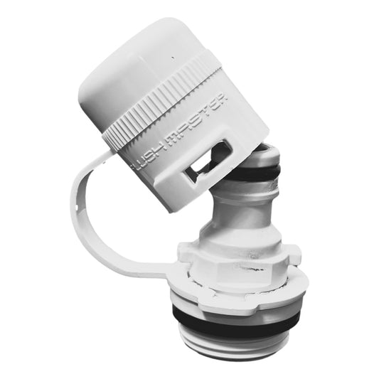 Suncoast Marine and Auto offers Flushmaster Flush Port Quick Connect f/Suzuki - White [SM-FMQCSW]