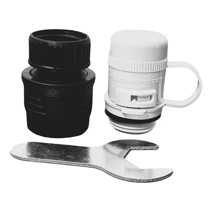 Suncoast Marine and Auto offers Flushmaster Flush Port Quick Connect f/Suzuki - White [SM-FMQCSW]