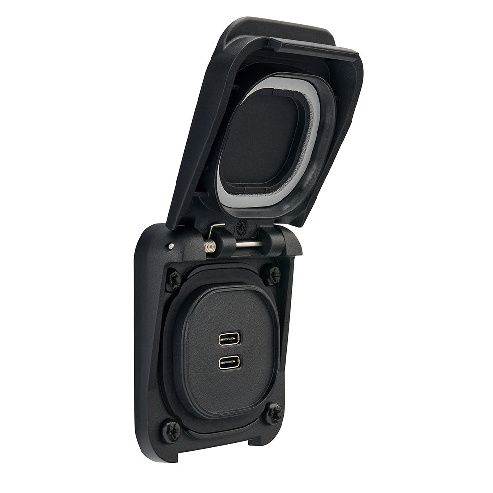 Suncoast Marine and Auto offers Scanstrut Ventura Series Dual USB-C Socket [SC-V-USB-01]