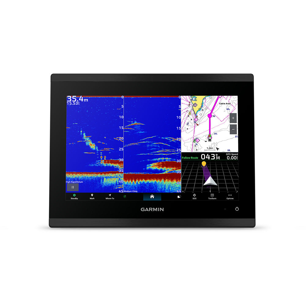 Suncoast Marine Supply offers Garmin GPSMAP 9010xsv Premium Chartplotter/Sonar Combo w/Worldwide Basemap (010-03175-02)