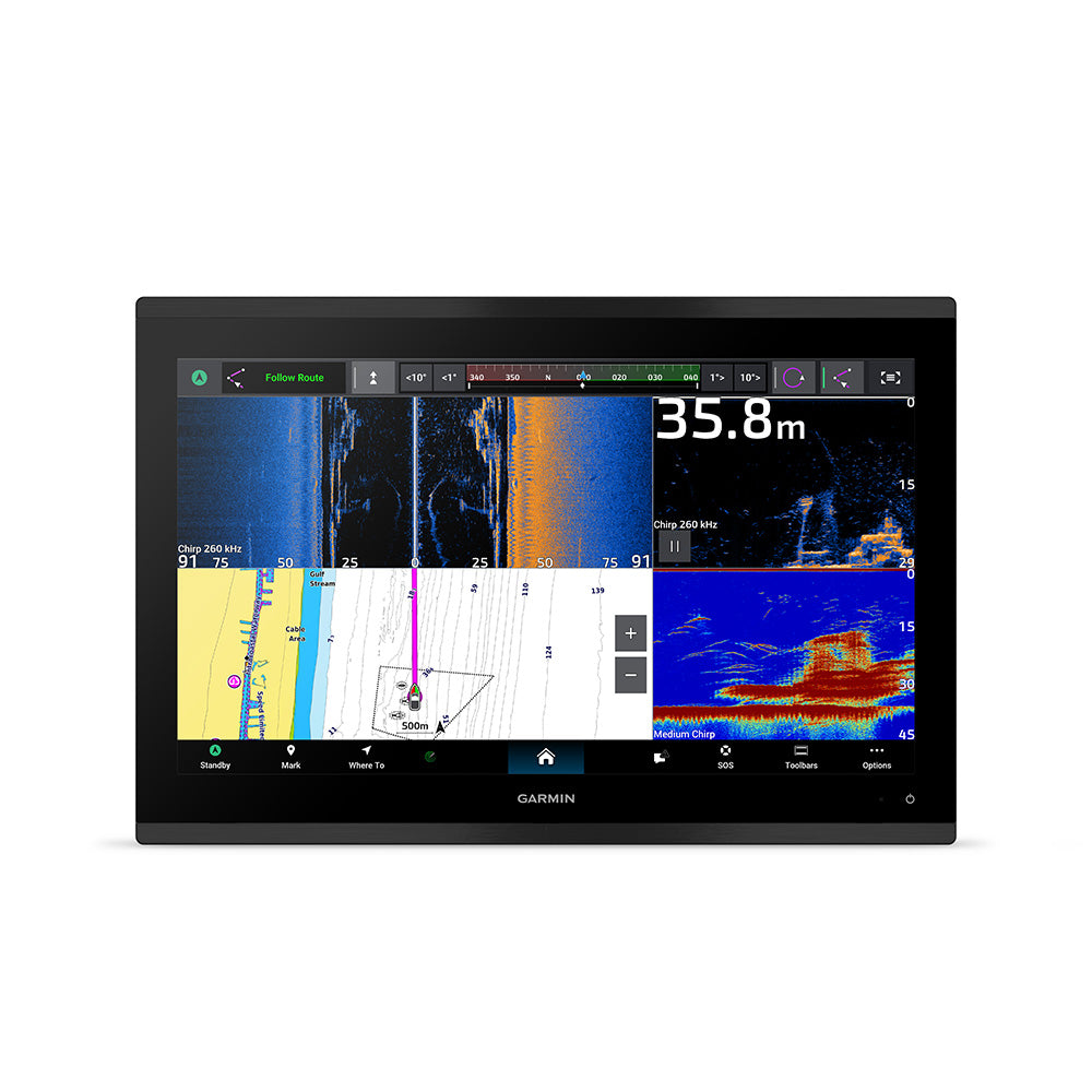 Suncoast Marine Supply offers Garmin GPSMAP 9017xsv Premium Chartplotter/Sonar Combo w/Worldwide Basemap (010-03177-02)
