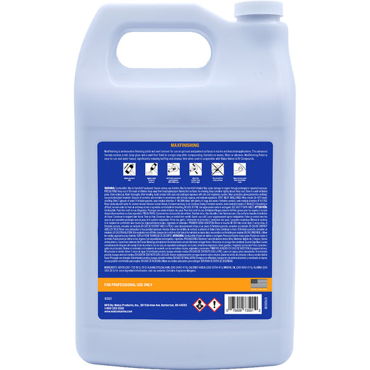 Malco MaxFinishing Polish - 1 Gallon (163501)