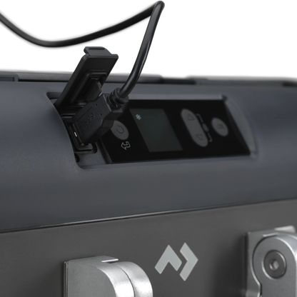 Suncoast Marine and Auto offers Dometic CFX5 45 Ice-Free 45L Electric Cooler - Black [97000050755] Portable smart fridge for camping, boating, and off-grid adventures in black.