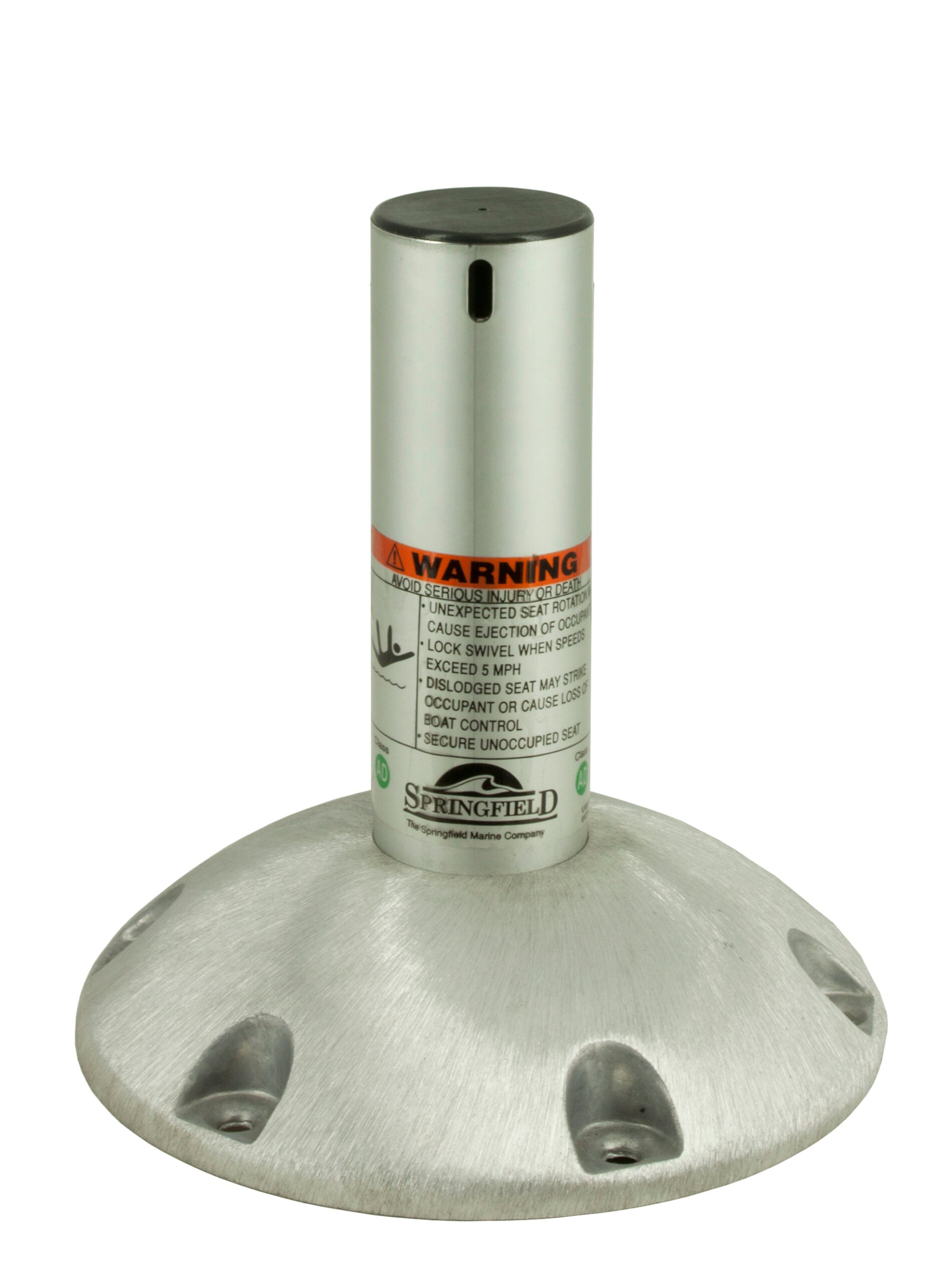 Suncoast Marine and Auto offers Springfield 2-3/8" Explorer Fixed-Height Locking Pedestal - 9" (1250309-LNS)