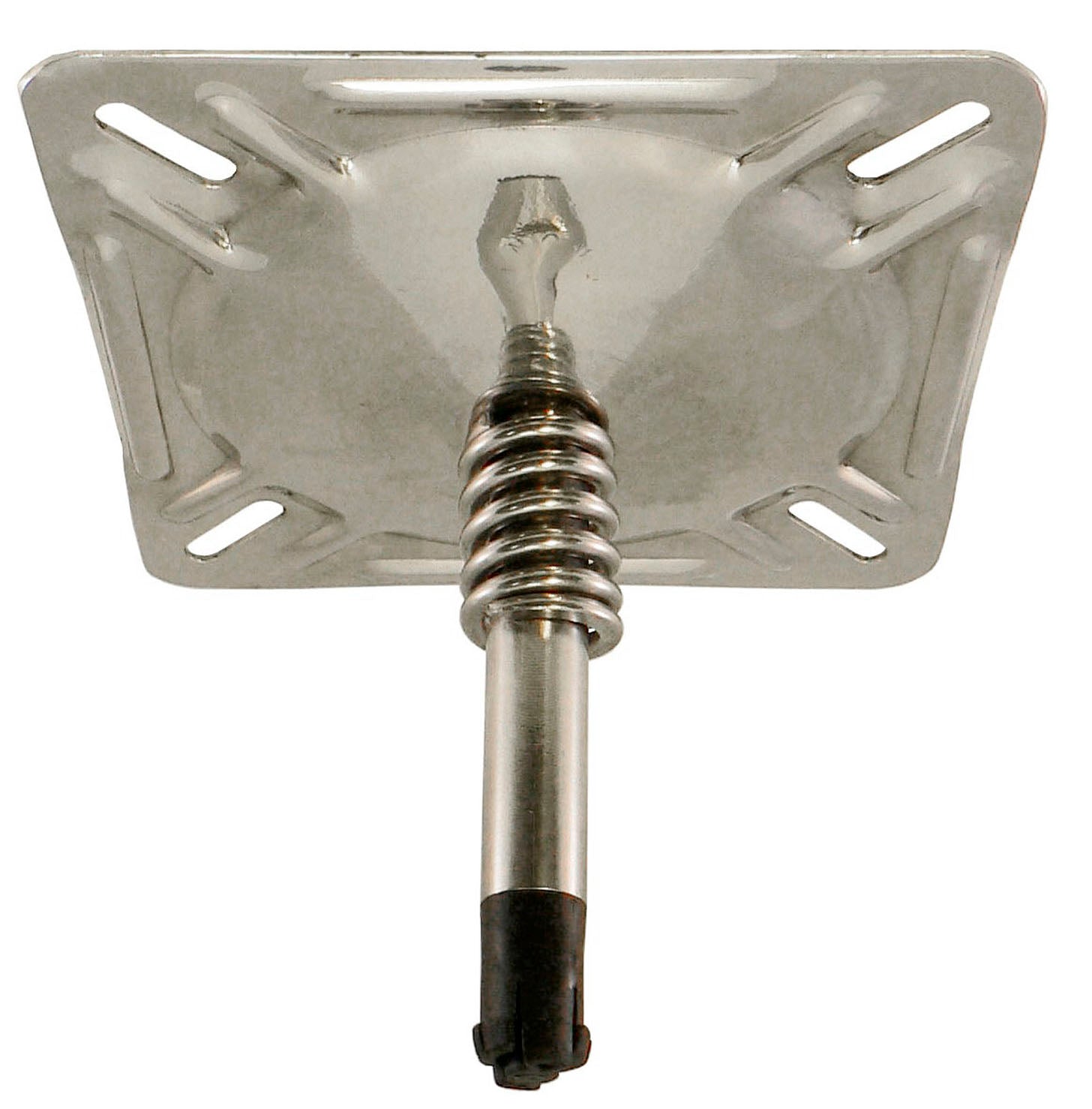 Suncoast Marine and Auto offers Springfield KingPin 7" x 7" Seat Mount w/Spring - Polished [1614201-PP]