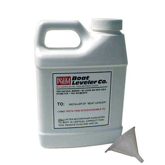 Boat Leveler Oil & Funnel Kit [12612] - Suncoast Marine & Auto Supply 