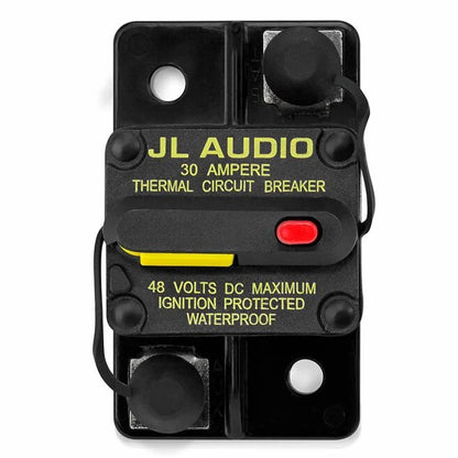 Suncoast Marine and Auto offers JL Audio 30 Amp Resettable Circuit Breaker (XMD-MCB-30)