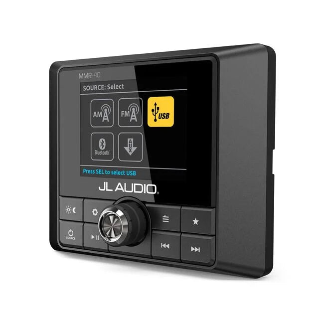 Suncoast Marine and Auto offers JL Audio Wired Remote Controller for MediaMaster Source Unit (LCD Display) (MMR-40)