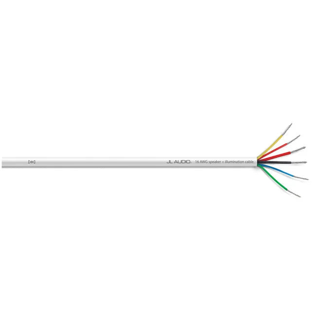 Suncoast Marine and Auto offers JL Audio White Multifunction Cable 25' (XM-WHTMFC-25)