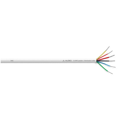 Suncoast Marine and Auto offers JL Audio White Multifunction Cable 25' (XM-WHTMFC-25)