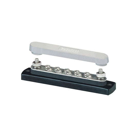 Blue Sea 2300 150AMP Common BusBar 10 x #8-32 Screw Terminal w/Cover [2300] - Suncoast Marine & Auto Supply 