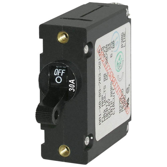 Blue Sea 7220 AC / DC Single Pole Magnetic World Circuit Breaker - 30 Amp [7220] - Suncoast Marine & Auto Supply 
