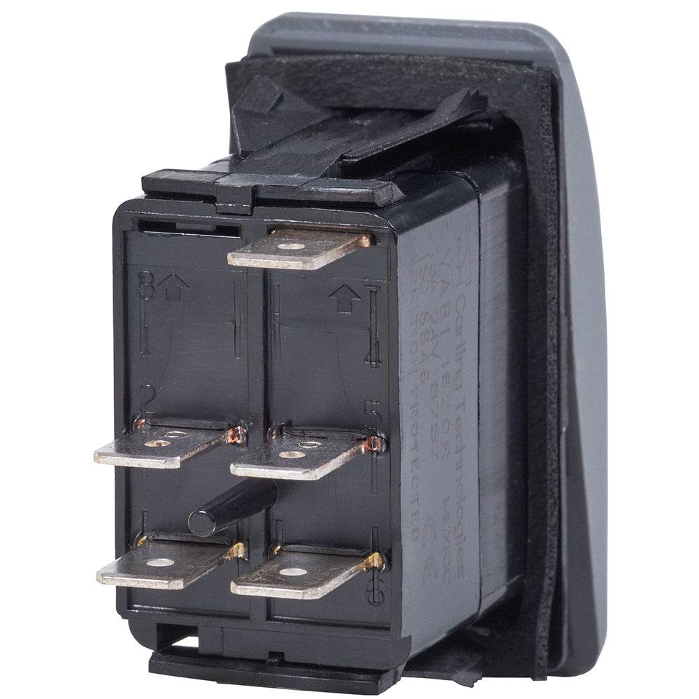 Suncoast Marine and Auto offers Blue Sea 8218 Water Resistant Contura III Switch - OFF-ON - Grey [8218]