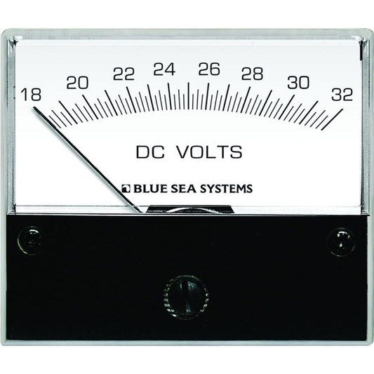 Suncoast Marine and Auto offers Blue Sea 8240 DC Analog Voltmeter - 2-3/4" Face, 18-32 Volts DC [8240]