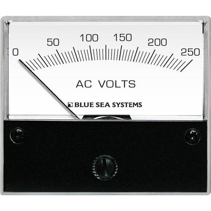 Suncoast Marine and Auto offers Blue Sea 9354 AC Analog Voltmeter 0-250 Volts AC [9354]