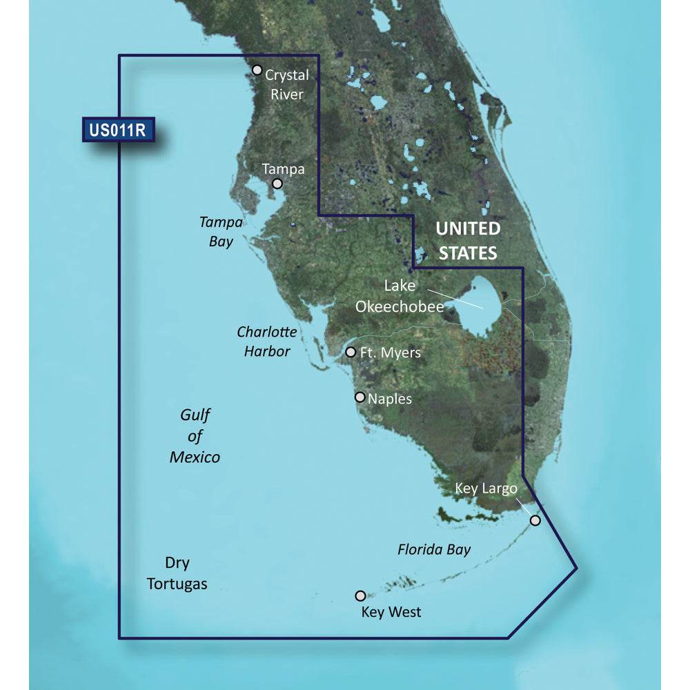 Suncoast Marine and Auto offers Garmin BlueChart g3 Vision HD - VUS011R - Southwest Florida - microSD/SD [010-C0712-00]