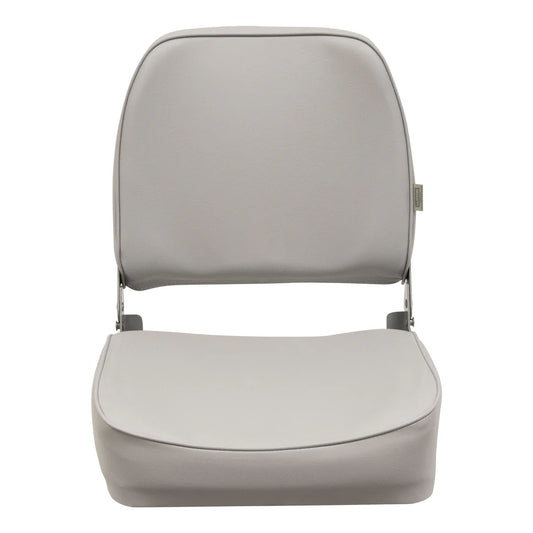 Wise Super Value Low Back Fishing Seat (Grey) (3313-717)