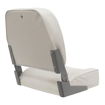 Wise Super Value Low Back Fishing Seat - White (3313-710)