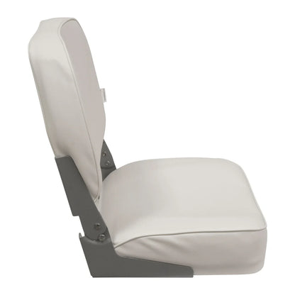 Wise Super Value Low Back Fishing Seat - White (3313-710)