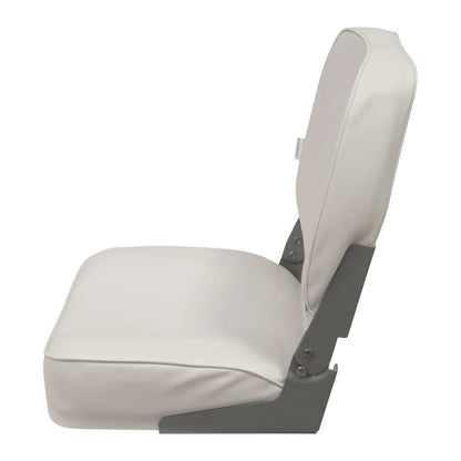 Wise Super Value Low Back Fishing Seat - White (3313-710)