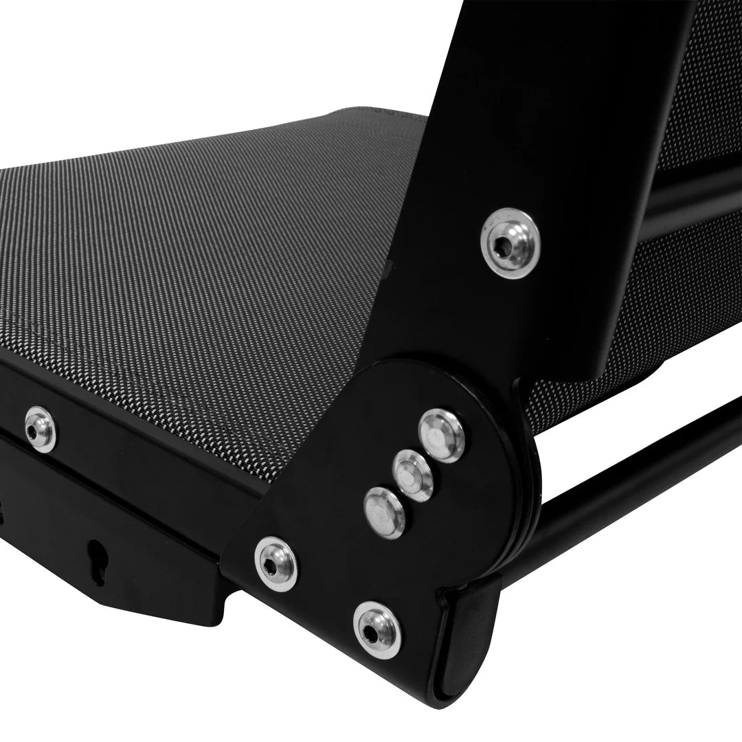 Suncoast Marine and Auto offers Wise 3374 Aero X Cool-Ride Mesh Mid-Back Boat Seat - Carbon X [3374-1800]