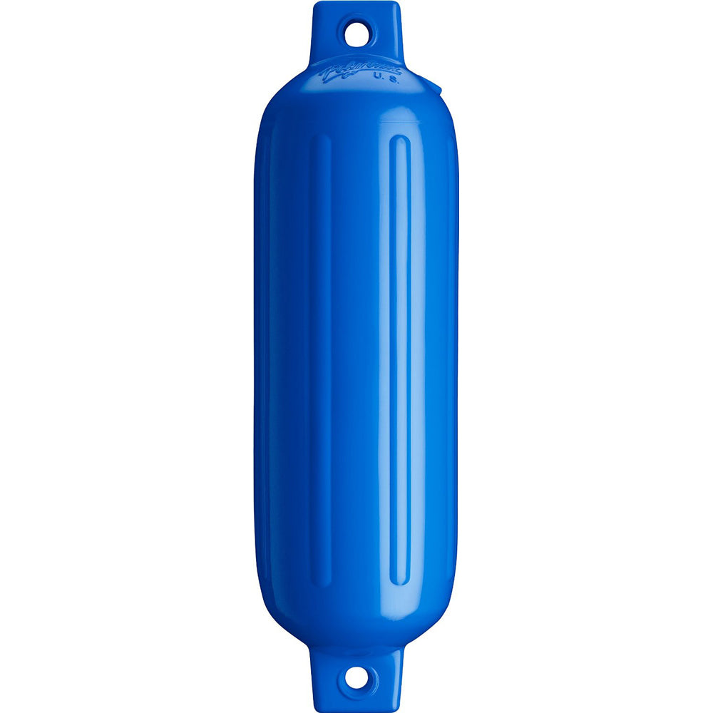 Suncoast Marine and Auto offers Polyform G-1 Twin Eye Fender 3.5" x 12.8" - Blue [G-1 BLUE]
