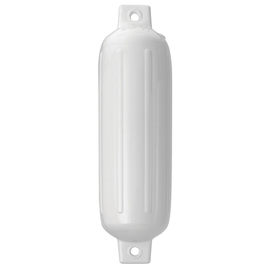 Suncoast Marine and Auto offers Polyform G-1 Twin Eye Fender 3.5" x 12.8" - White [G-1 WHITE]