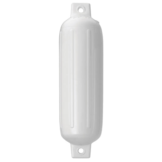 Suncoast Marine and Auto offers Polyform G-2 Twin Eye Fender 4.5" x 15.5" - White [G-2 WHITE]
