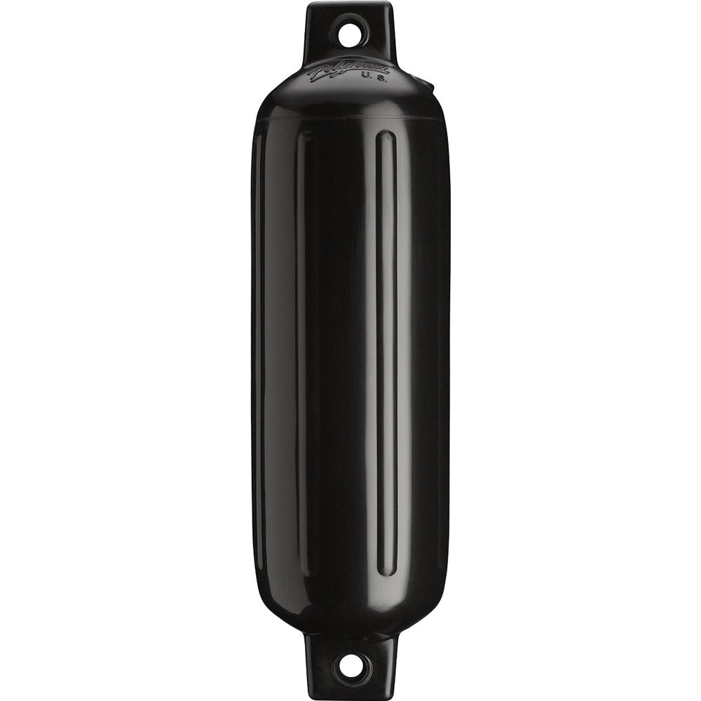 Suncoast Marine and Auto offers Polyform G-3 Twin Eye Fender 5.5" x 19" - Black [G-3 BLACKWO]