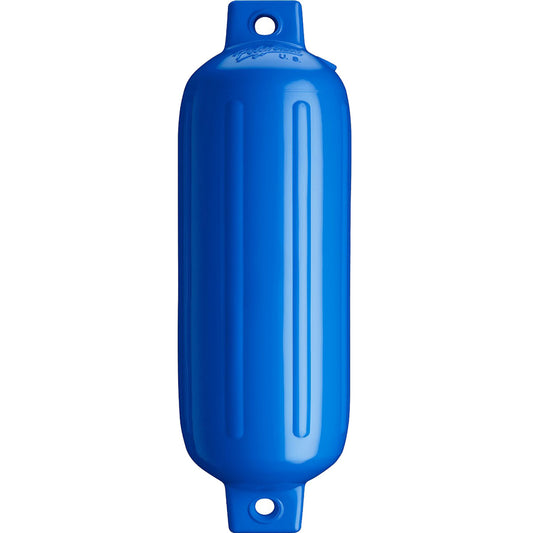 Suncoast Marine and Auto offers Polyform G-4 Twin Eye Fender 6.5" x 22" - Blue [G-4 BLUEWO]