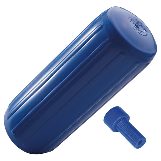 Suncoast Marine and Auto offers Polyform HTM-2 Fender 8.5" x 20.5" - Blue w/Adapter [HTM-2 BLUE W/AIR ADAPTER]