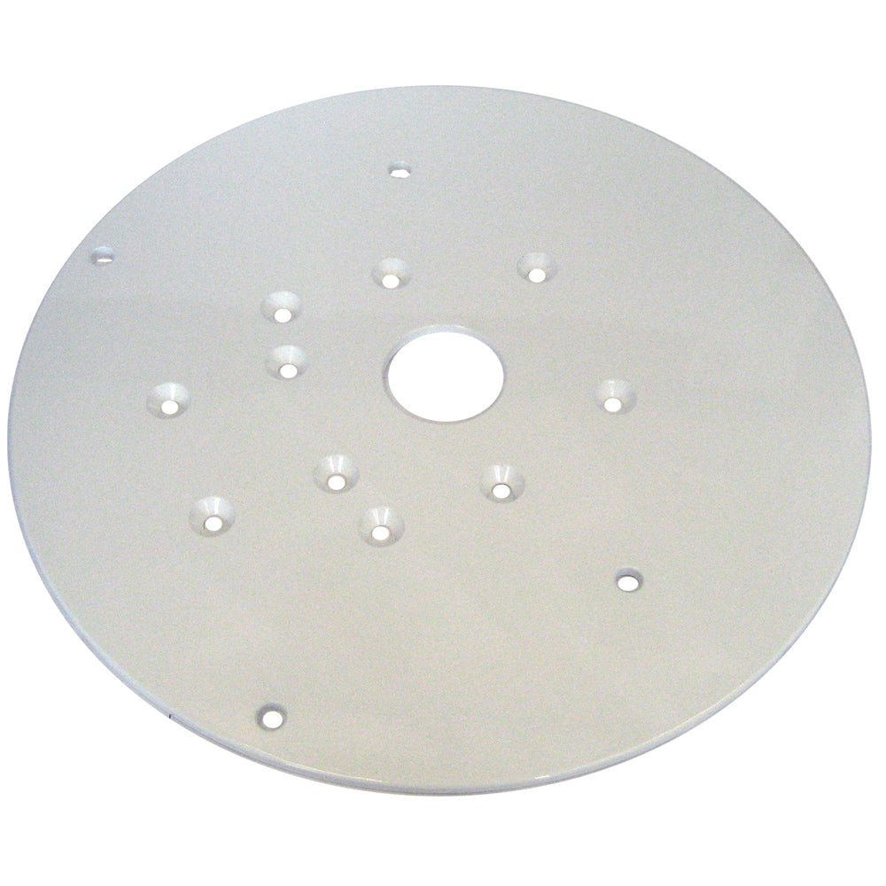 Suncoast Marine and Auto offers Edson Vision Series Mounting Plate - Garmin 18-24" HD, xHD, HD+ 4kW Radar Domes [68520]
