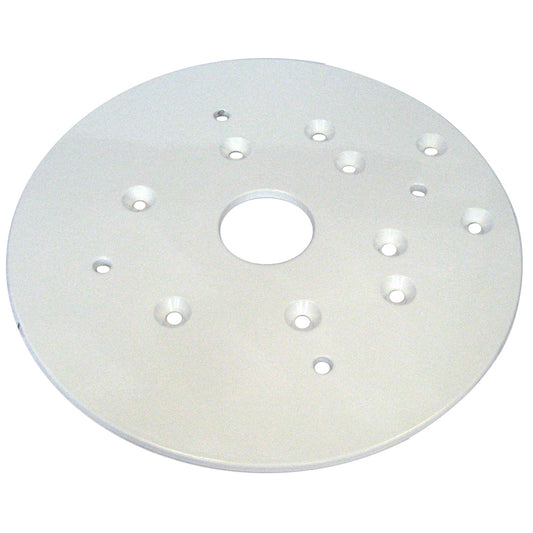 Suncoast Marine and Auto offers Edson Vision Series Mounting Plate - Intellian FB150 FB250, KVH TracPhone Fleet One FB150 FB250, and Cobham Sailor FB150 FB250 [68720]