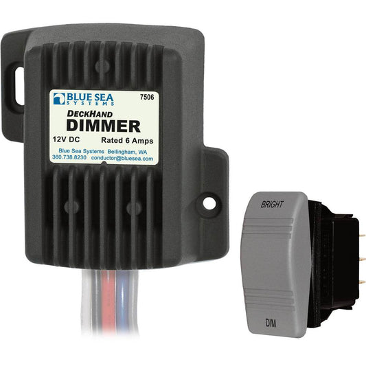 Blue Sea 7506 DeckHand Dimmer - 6 Amp/12V [7506] - Suncoast Marine & Auto Supply 
