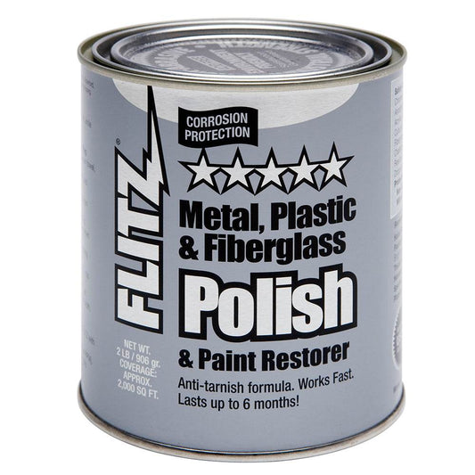 Flitz Polish - Paste - 2.0 lb. Quart Can [CA 03518-6] - Suncoast Marine & Auto Supply 