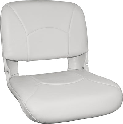 Suncoast Marine Supply offers TEMPRESS High Back All-Weather White Boat Seat (Cushion Combo) 45616